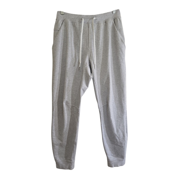 Lululemon City Sweat Jogger French Terry 27" Heathered Ultra Light Grey Medium - Picture 5 of 10
